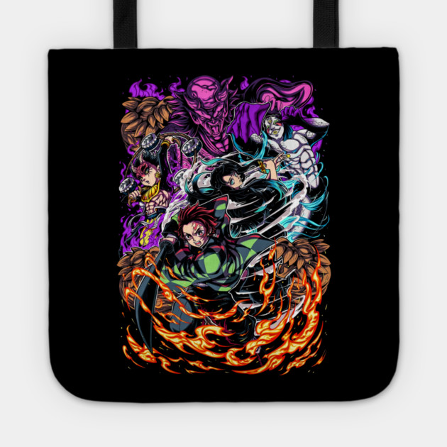 Demon Slayer Swordsmith Arc Art Tote by Otaku Vibes