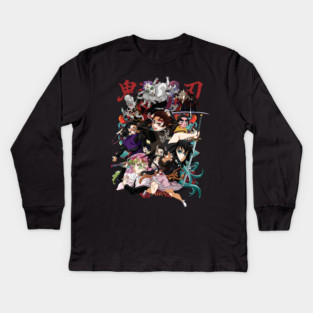 Demon Slayer Rise of the Slayers Kids Long Sleeve T-Shirt