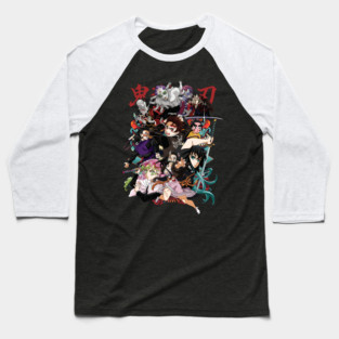 Demon Slayer Rise of the Slayers Baseball T-Shirt