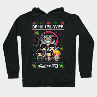 Chibi Characters - Demon Slayer Hoodie