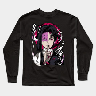 Demon Slayer Ubuyashiki vs Muzan Long Sleeve T-Shirt