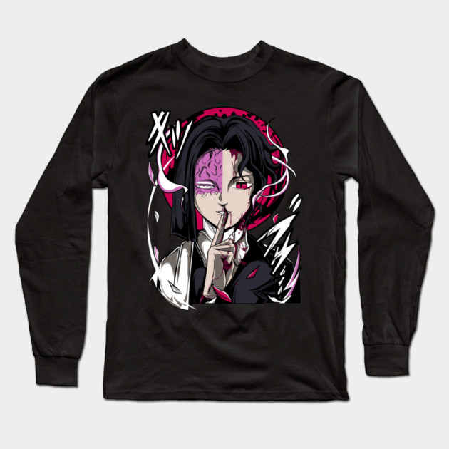 Demon Slayer Ubuyashiki vs Muzan Long Sleeve T-Shirt by Otaku Vibes