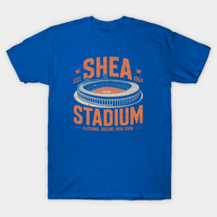 Defunct Shea Stadium New York Baseball T-Shirt
