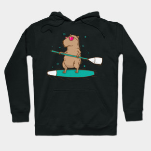 Guinea Pig Caviidae Guinea Pig surfing Rodent Hoodie