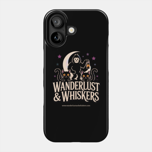 Halloween Wanderlust and Whiskers Phone Case by Pete the Cat Guy