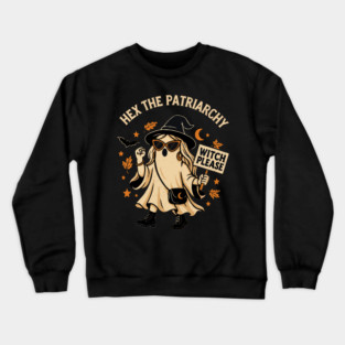 Hex the patriarchy - Feminist Witch | Spells, Magic, Activism Crewneck Sweatshirt