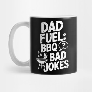 Dad Fuel: BBQ and Bad Jokes Mug