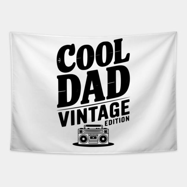 Cool Dad Vintage Edition Tapestry by Frank Ring