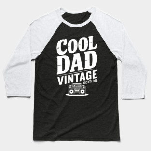 Cool Dad Vintage Edition Baseball T-Shirt