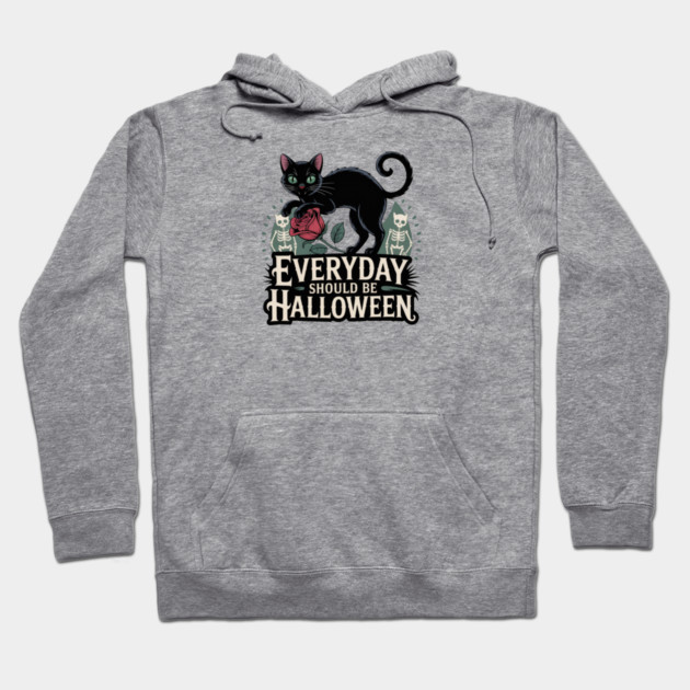 Everyday Should Be Halloween Hoodie by Pete the Cat Guy