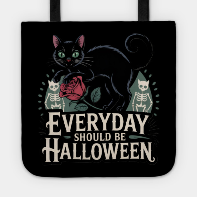 Everyday Should Be Halloween Tote by Pete the Cat Guy
