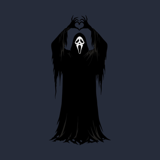 Halloween Heart Hands Scary Ghost by The WYLD Tribe