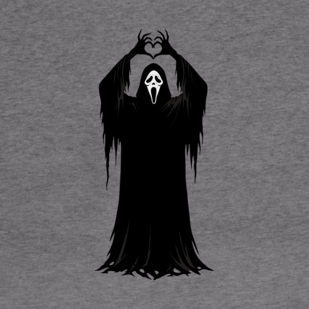 Halloween Heart Hands Scary Ghost by The WYLD Tribe