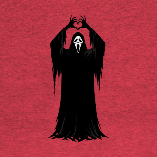 Halloween Heart Hands Scary Ghost by The WYLD Tribe