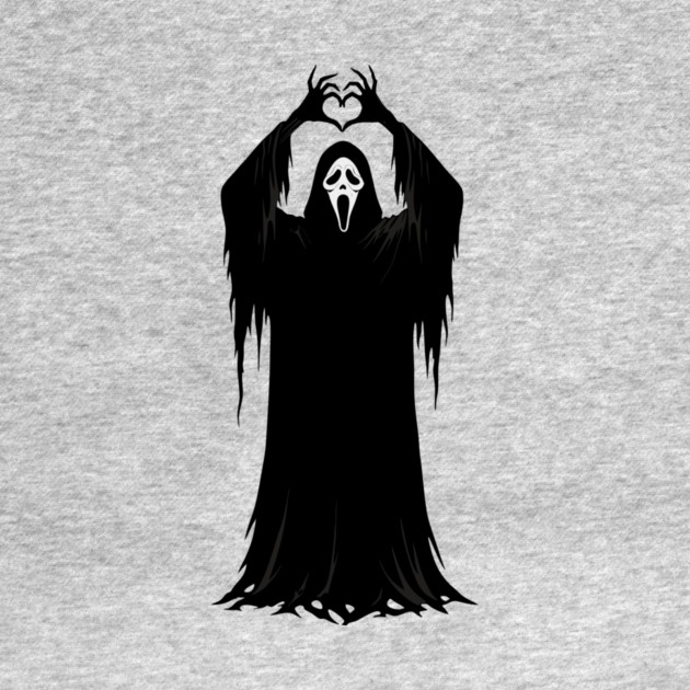 Halloween Heart Hands Scary Ghost by The WYLD Tribe