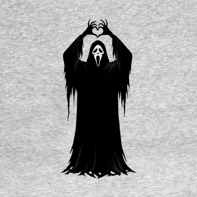 Halloween Heart Hands Scary Ghost by The WYLD Tribe