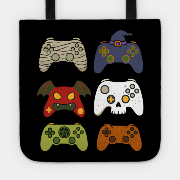 Gaming Controllers Halloween Tote by The WYLD Tribe