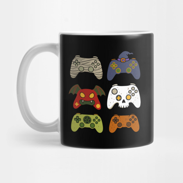 Gaming Controllers Halloween by The WYLD Tribe