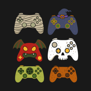 Gaming Controllers Halloween T-Shirt
