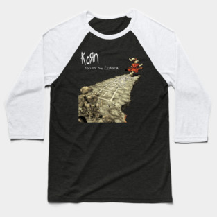 Korn - Follow The Leader Album Baseball T-Shirt
