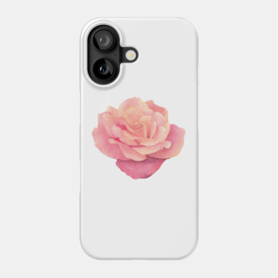 Watercolor rose Phone Case