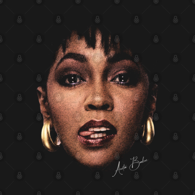 Vintage Anita Baker Big Head by armanyoan