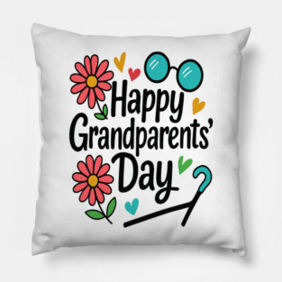 happy grandparents day Pillow