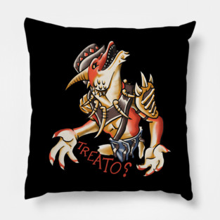 TREATO ? | baldurs gate 3, kobold Pillow