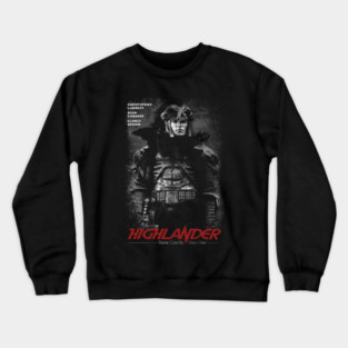 Highlander, Christopher Lambert, Cult Classic Crewneck Sweatshirt