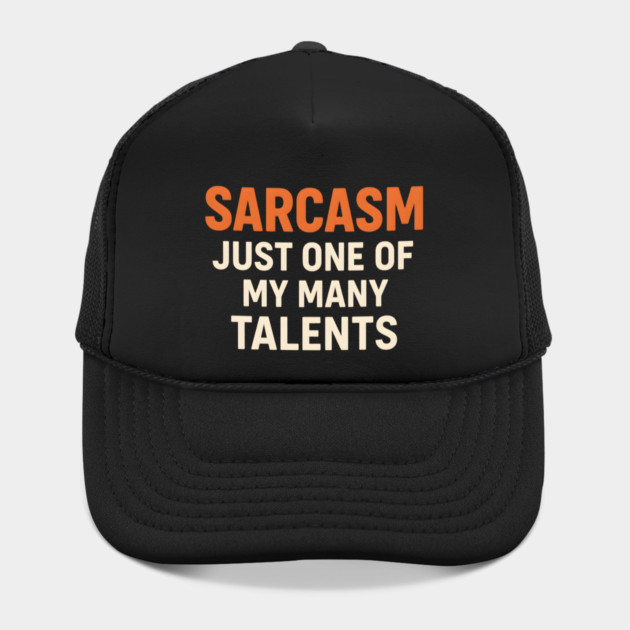 Sarcasm Talent – Funny Quote for Witty Humor Lovers Graphic by MakerMind8.2