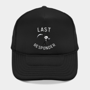 Sarcastic Skeleton – Spooky Dark Humor Graphic Hat