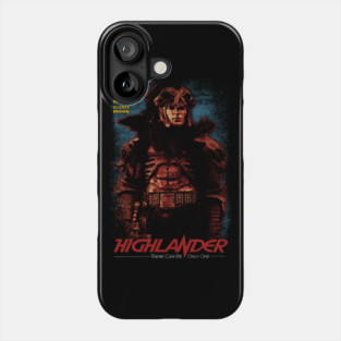 Highlander, Christopher Lambert, Cult Classic Phone Case