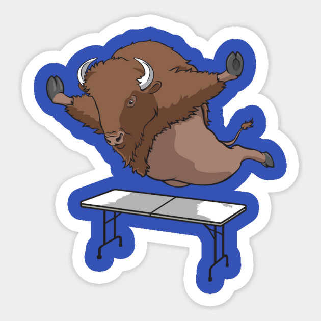 Buffalo Tailgate Sticker by stayfrostybro