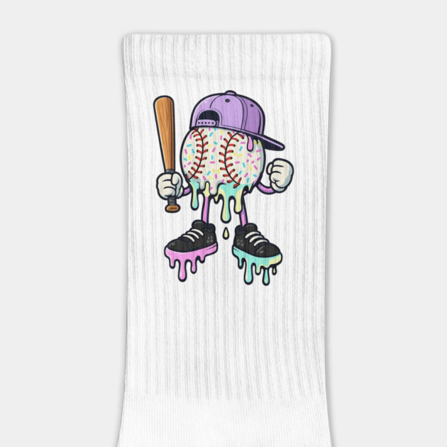Baseball-Drip-Icecream by ArtistTee ⭐⭐⭐⭐⭐