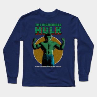Incredible Hulk, Bruce Banner, Lou Ferrigno Long Sleeve T-Shirt
