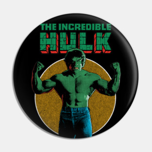 Incredible Hulk, Bruce Banner, Lou Ferrigno Pin