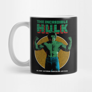 Incredible Hulk, Bruce Banner, Lou Ferrigno Mug