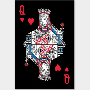 Queen Of Hearts Posters and Art