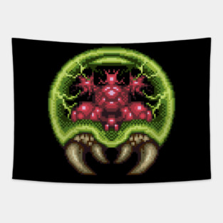 Angry Space Hat Tapestry