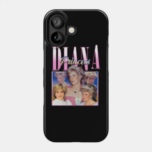 Diana, Princess Of Wales Bootleg Vintage Phone Case