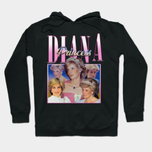 Diana, Princess Of Wales Bootleg Vintage Hoodie