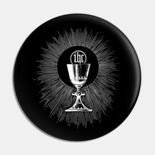Chalice for Catholic Mass Holy Eucharist First Communion Pin