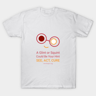 A Glint Or Squint - Red T-Shirt