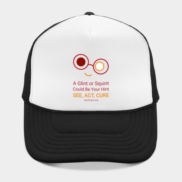 A Glint Or Squint - Red by World Eye Cancer Hope