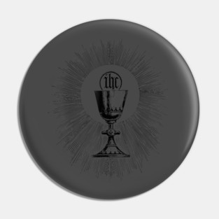 Chalice for Catholic Mass Holy Eucharist First Communion Pin