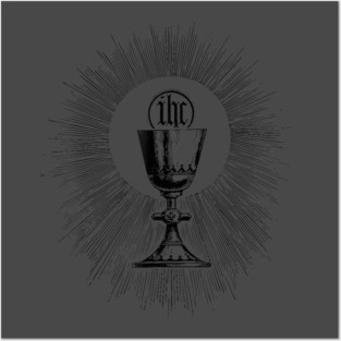 Chalice for Catholic Mass Holy Eucharist First Communion Posters and Art