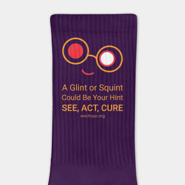 A Glint or Squint – Gold by World Eye Cancer Hope