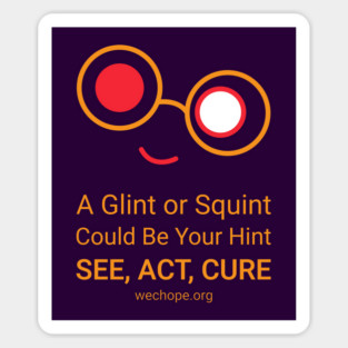 A Glint or Squint – Gold Magnet