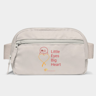 Little Eyes Big Heart - Red Bag
