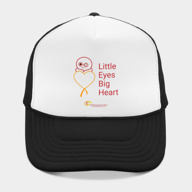 Little Eyes Big Heart - Red by World Eye Cancer Hope